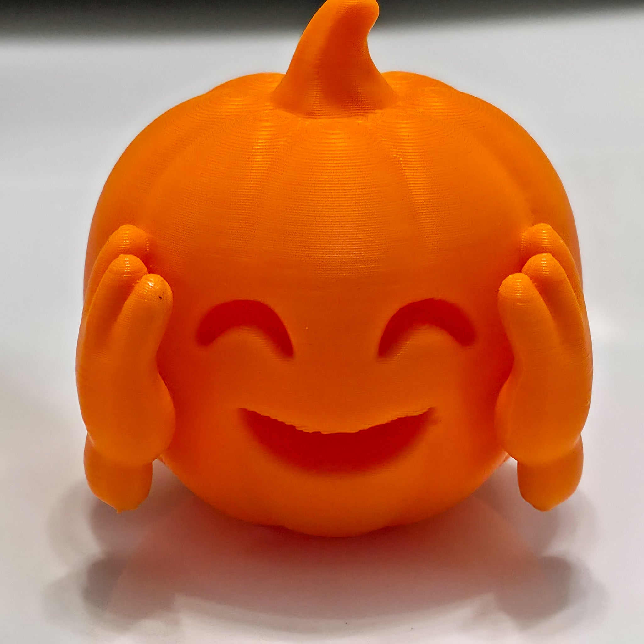 3 Wise Pumpkins Set | See No Evil Pumpkin Trio | Cute Halloween Desk Decor