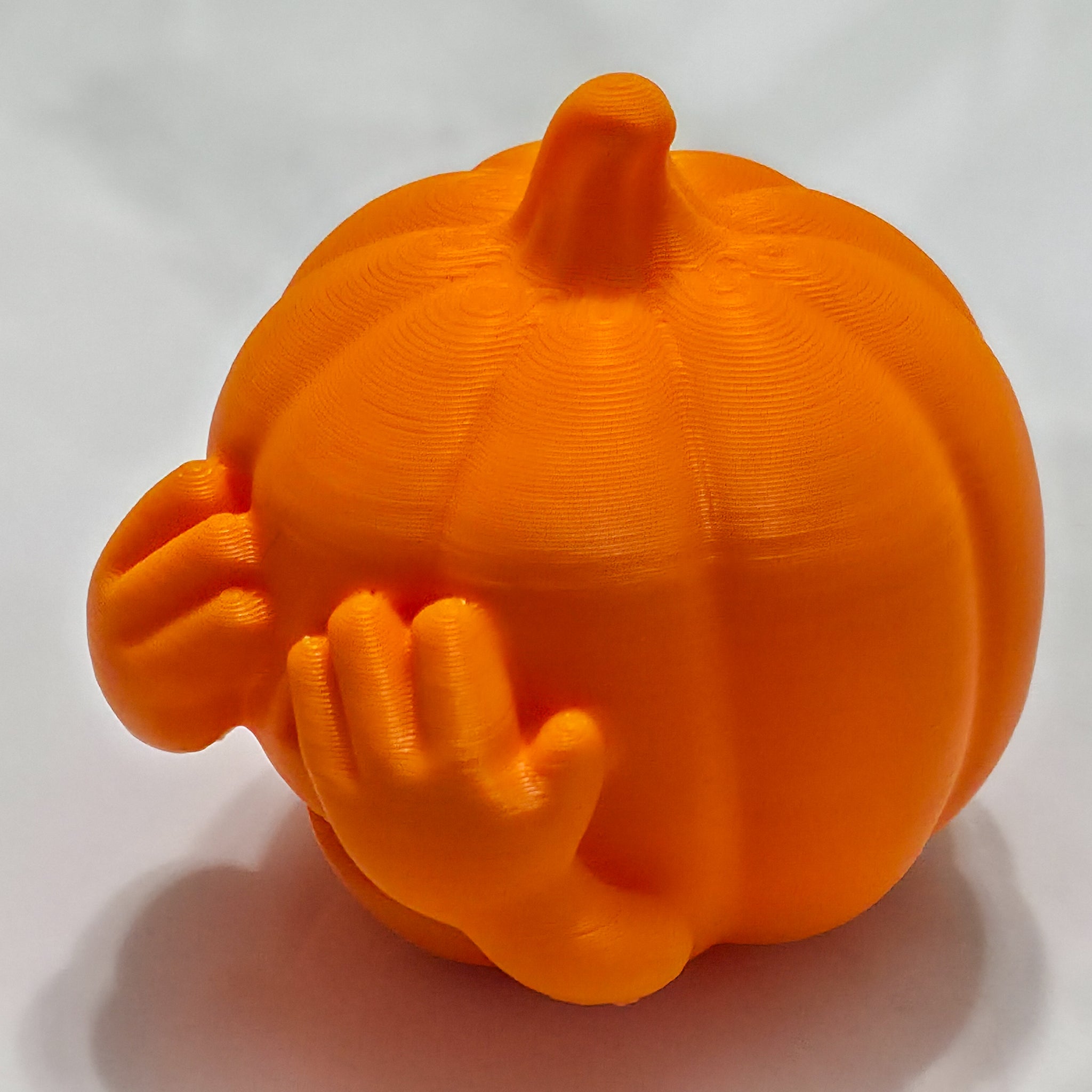 3 Wise Pumpkins Set | See No Evil Pumpkin Trio | Cute Halloween Desk Decor