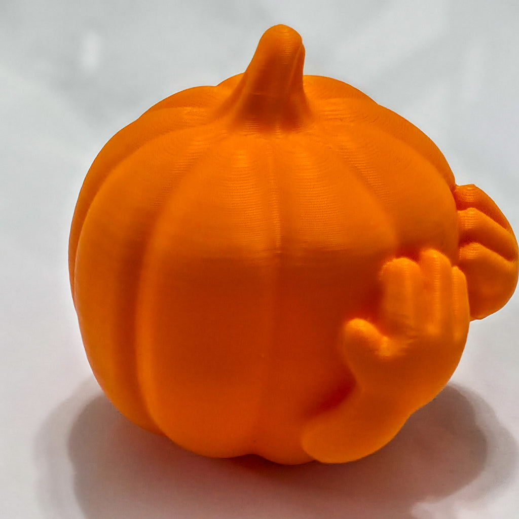 3 Wise Pumpkins Set | See No Evil Pumpkin Trio | Cute Halloween Desk Decor