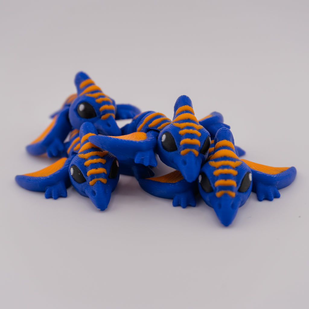 Hatchling Air Dino – Articulated Mini Creature | About 2" Wide