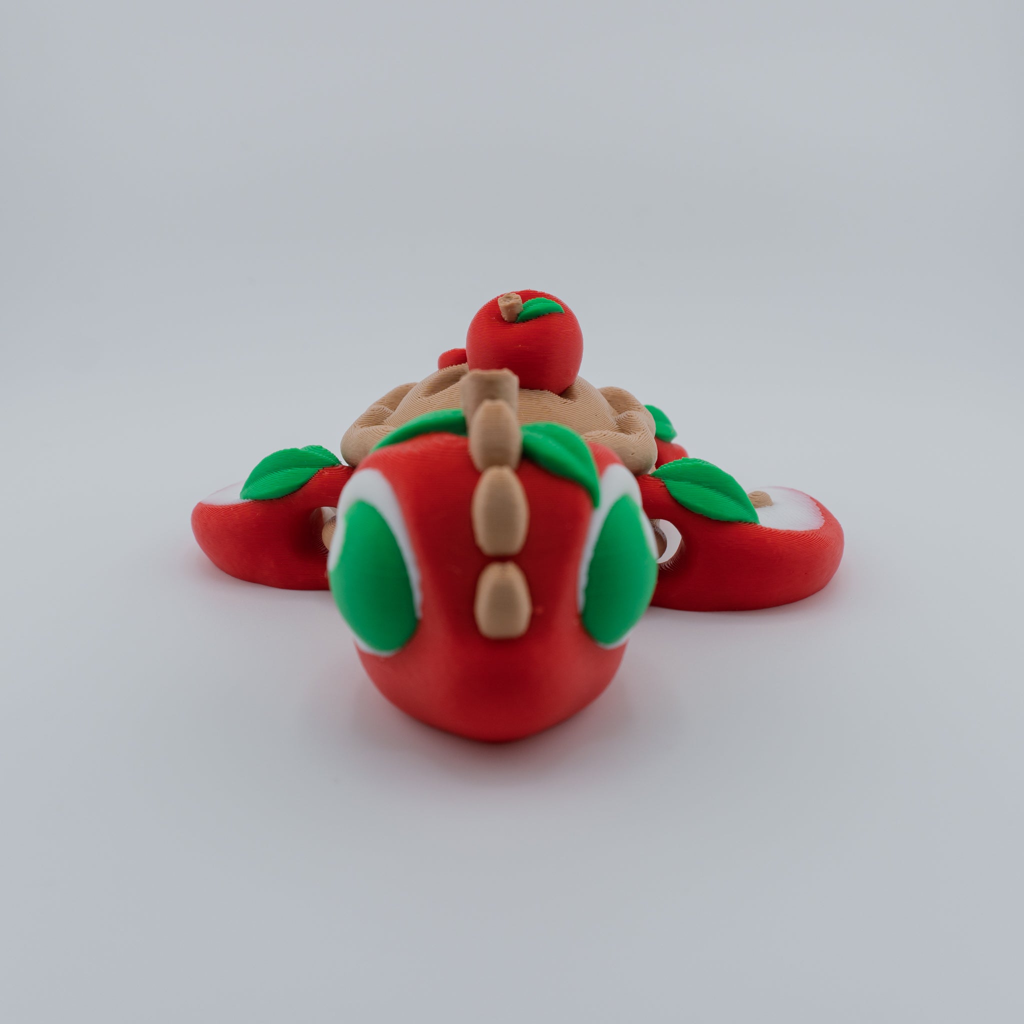 Apple Pie Turtle – Articulated | 3D Printed Collectible