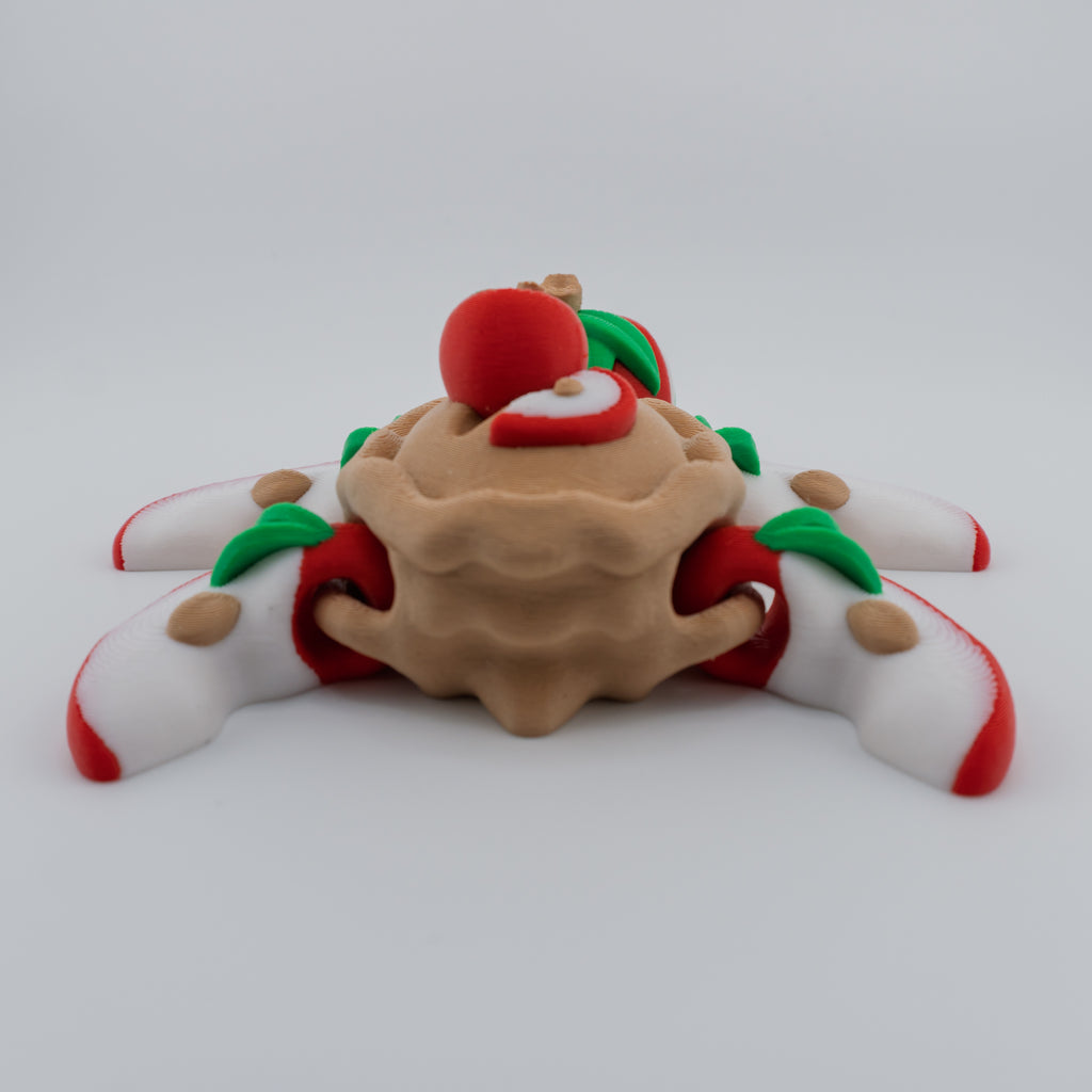 Apple Pie Turtle – Articulated | 3D Printed Collectible