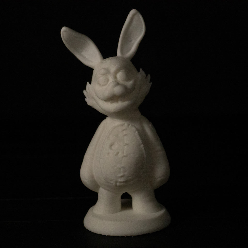 Creepy Bunny Figurine | 3D Printed Horror Display