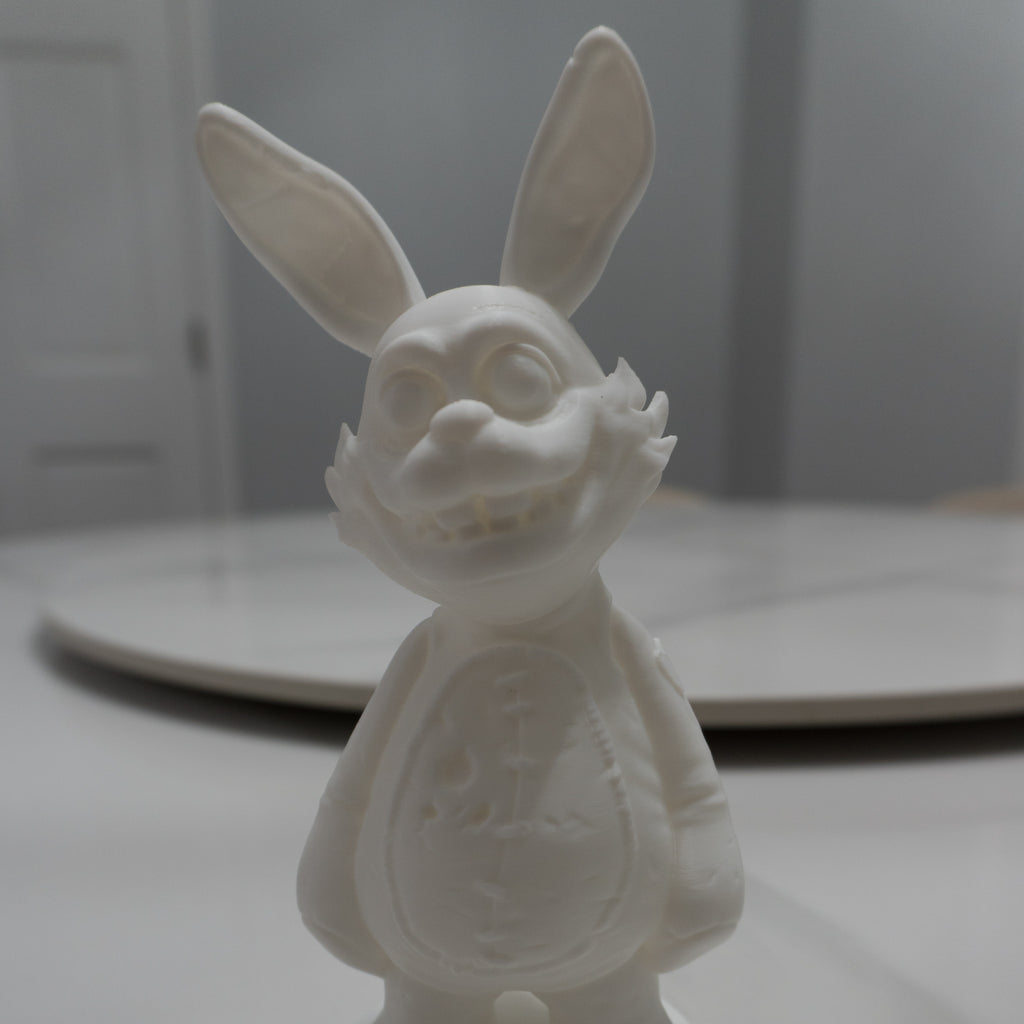 Creepy Bunny Figurine | 3D Printed Horror Display