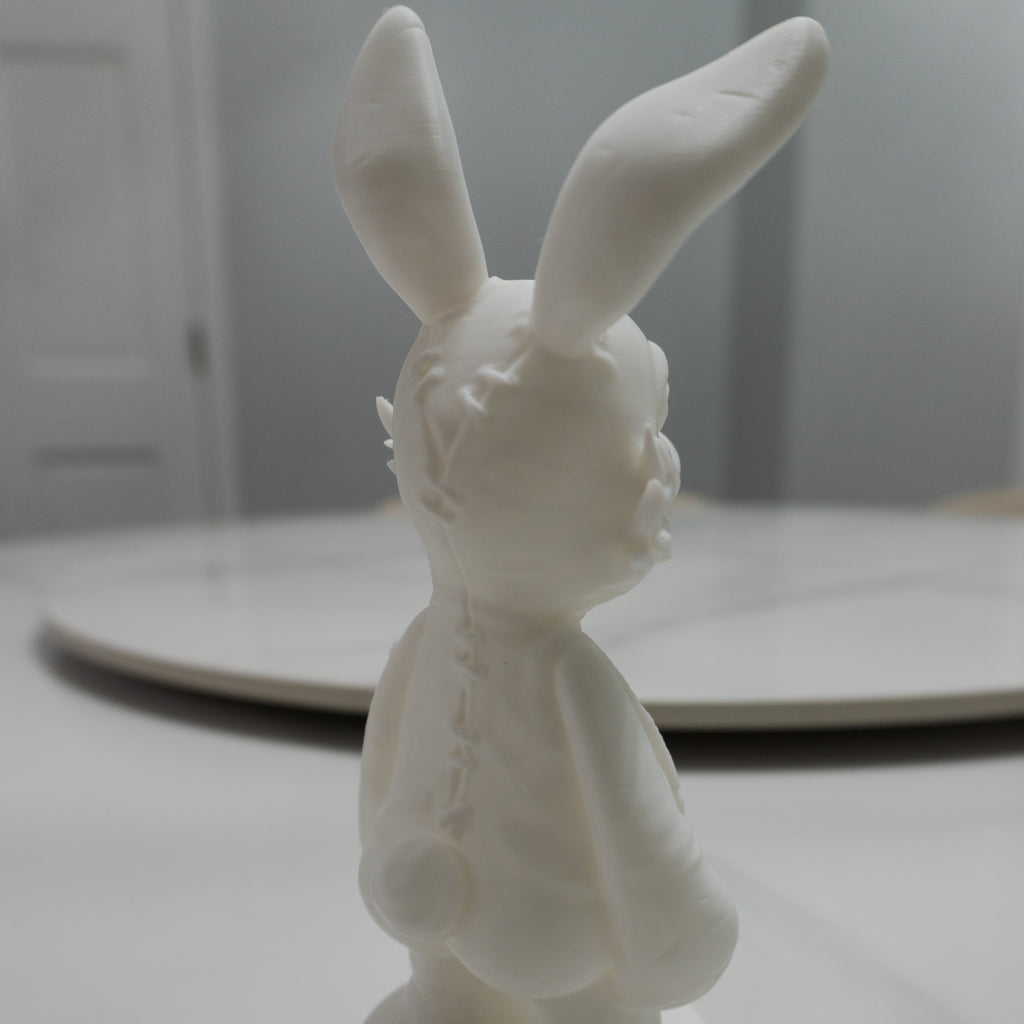 Creepy Bunny Figurine | 3D Printed Horror Display