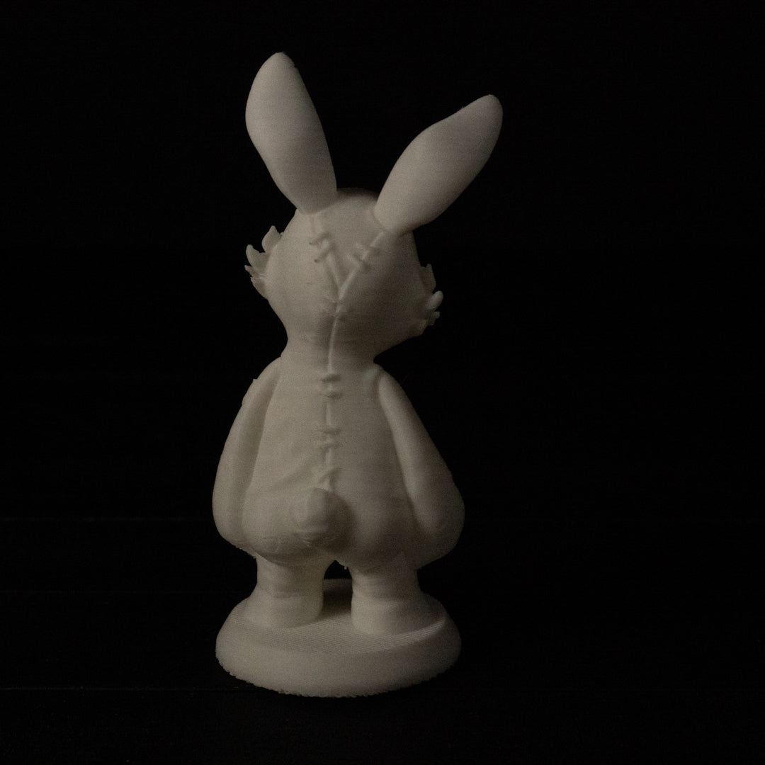 Creepy Bunny Figurine | 3D Printed Horror Display