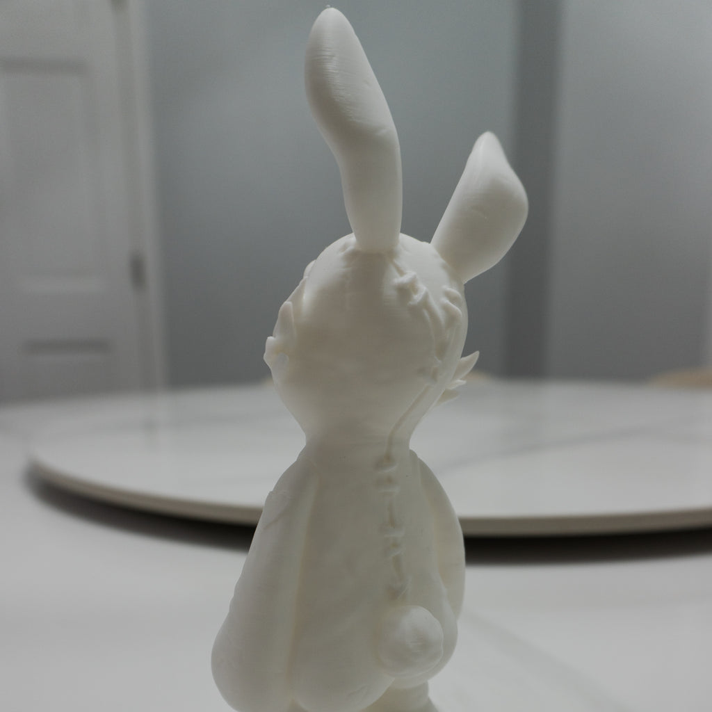Creepy Bunny Figurine | 3D Printed Horror Display