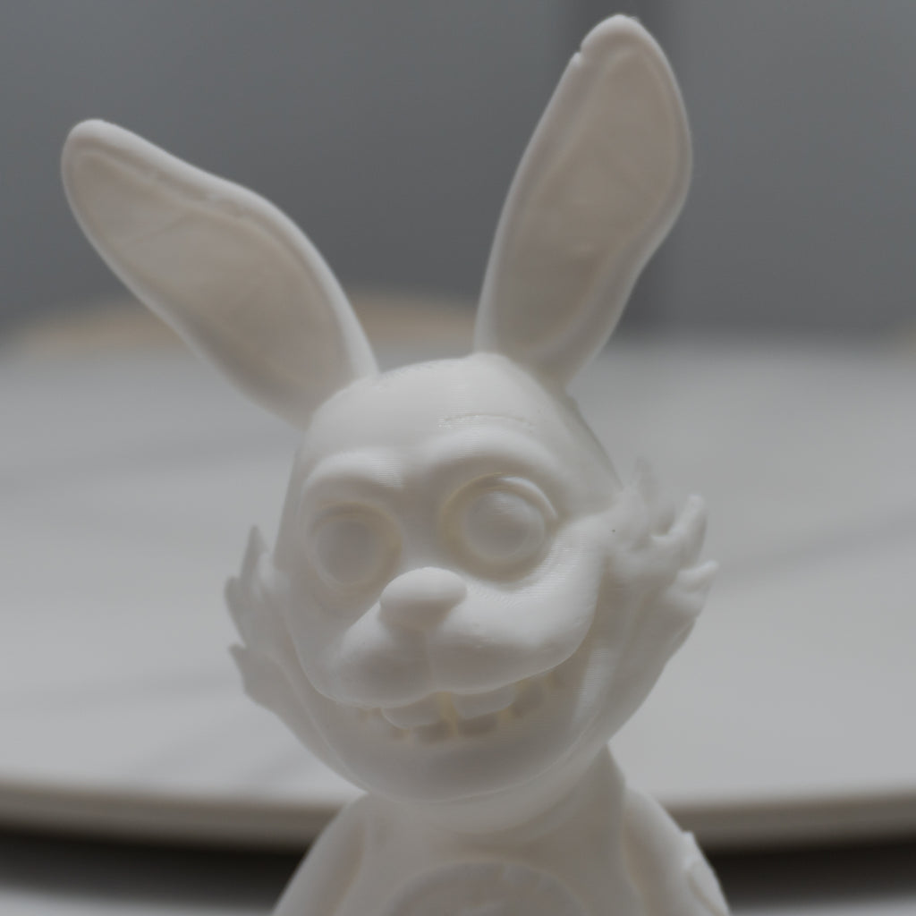 Creepy Bunny Figurine | 3D Printed Horror Display