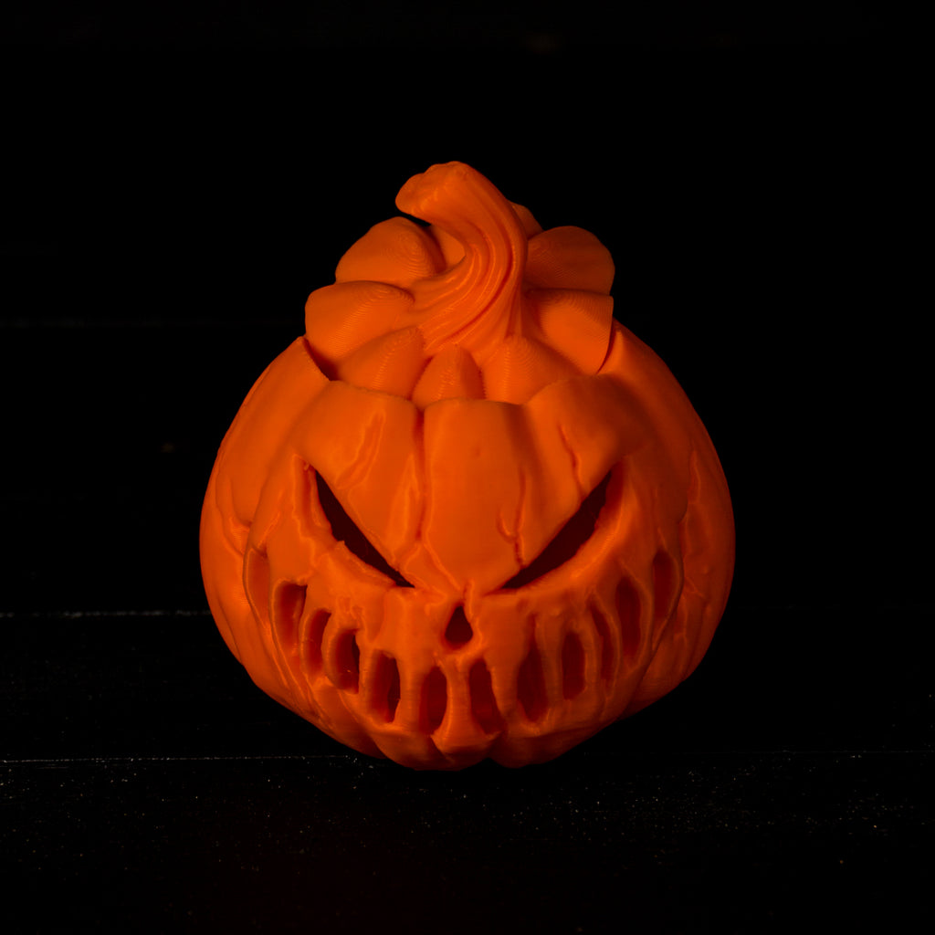 Creepy Pumpkin | Halloween Tealight Decor