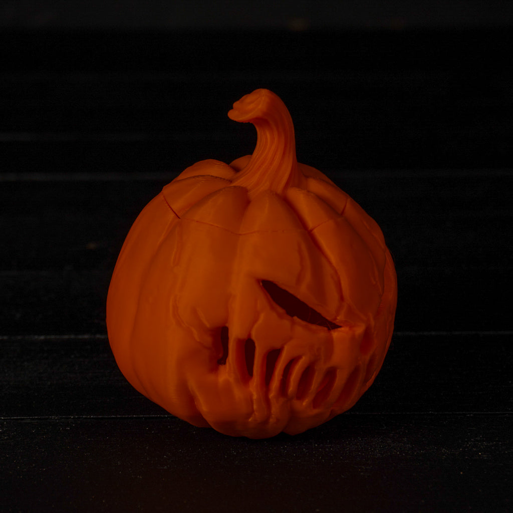 Creepy Pumpkin | Halloween Tealight Decor