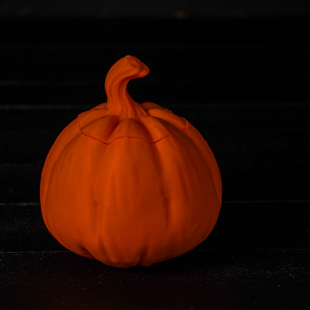 Creepy Pumpkin | Halloween Tealight Decor