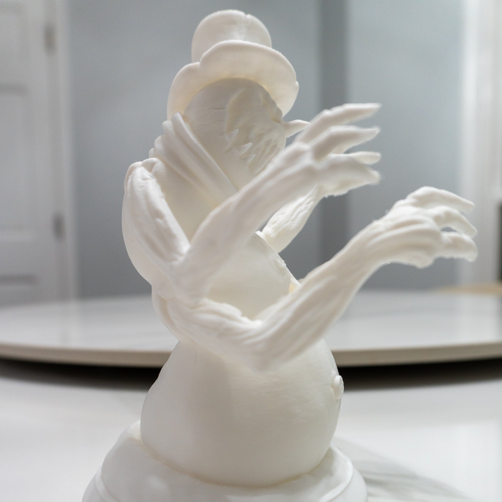 Frostbite Fiend | Creepy Snowman Horror Figure