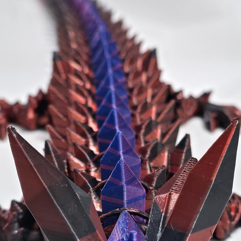 Crystal Dragon OG | Articulated Cinderwings Dragon | Original Fantasy Display Figure