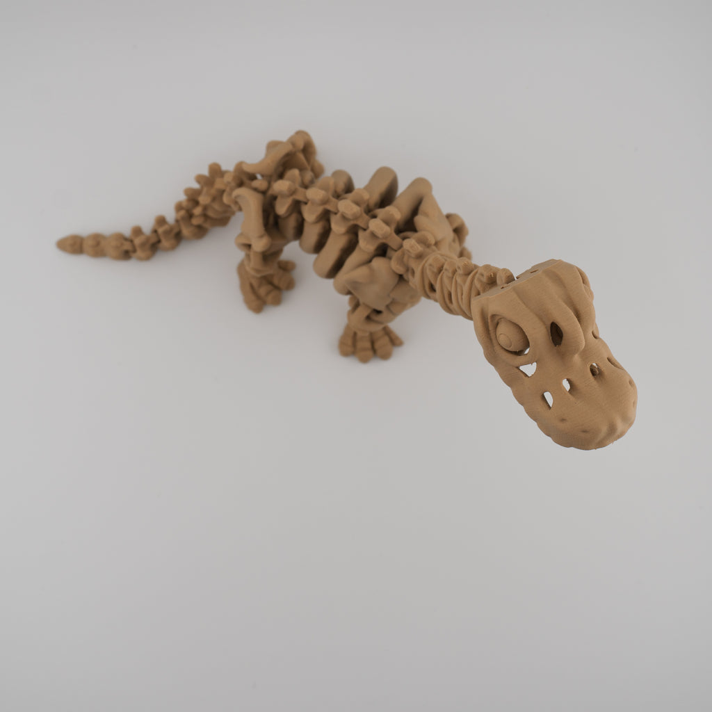 Flexi Skeleton Brachiosaurus | 3D Printed Fossil Collectible