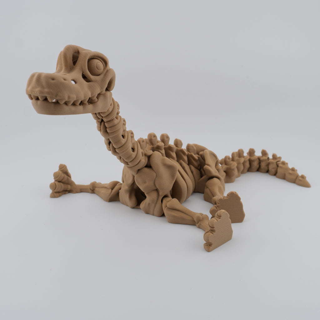 Flexi Skeleton Brachiosaurus | 3D Printed Fossil Collectible