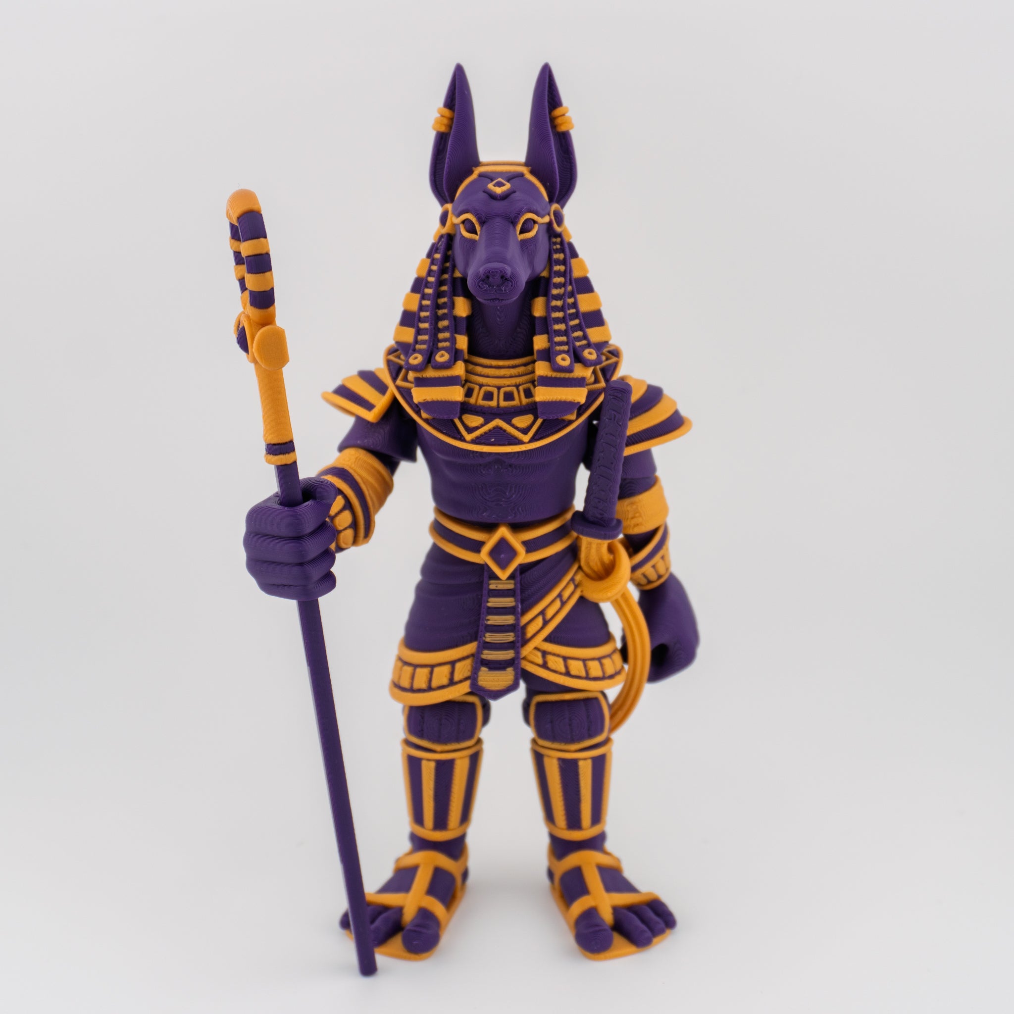 Flexi Anubis Guardian | Articulated Egyptian Jackal Warrior Figure