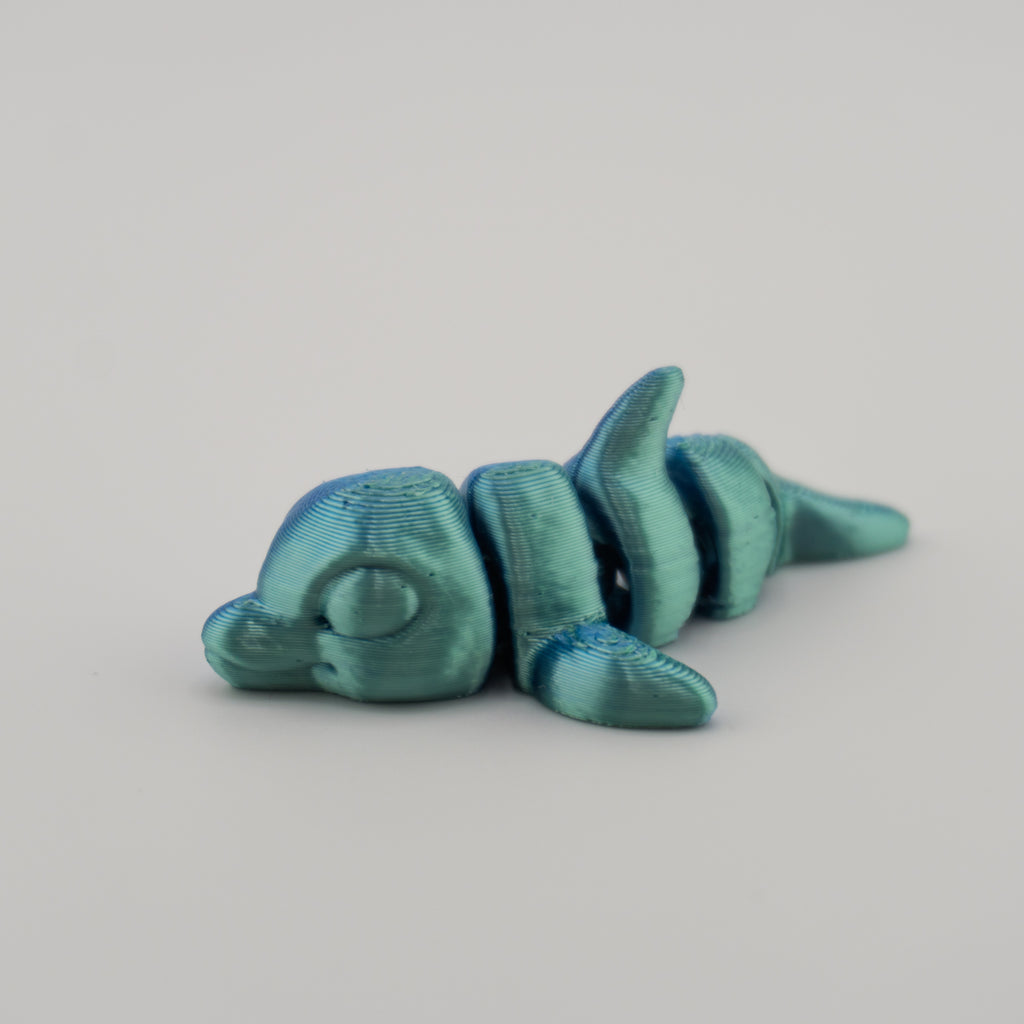 Dolphin Hatchling | Mini Articulated Figurine