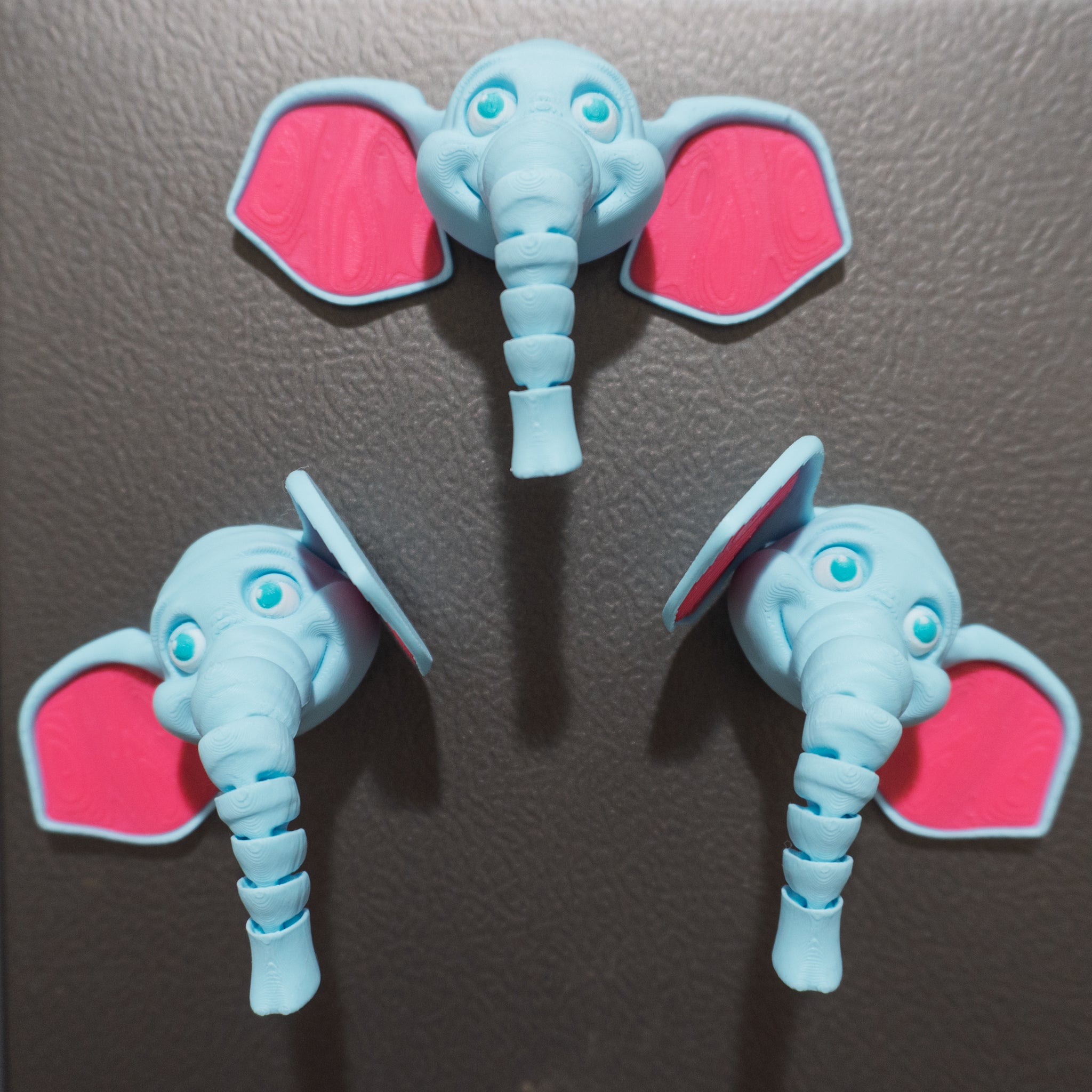 Magnetic Elephant Buddy – Articulated Fridge Magnet