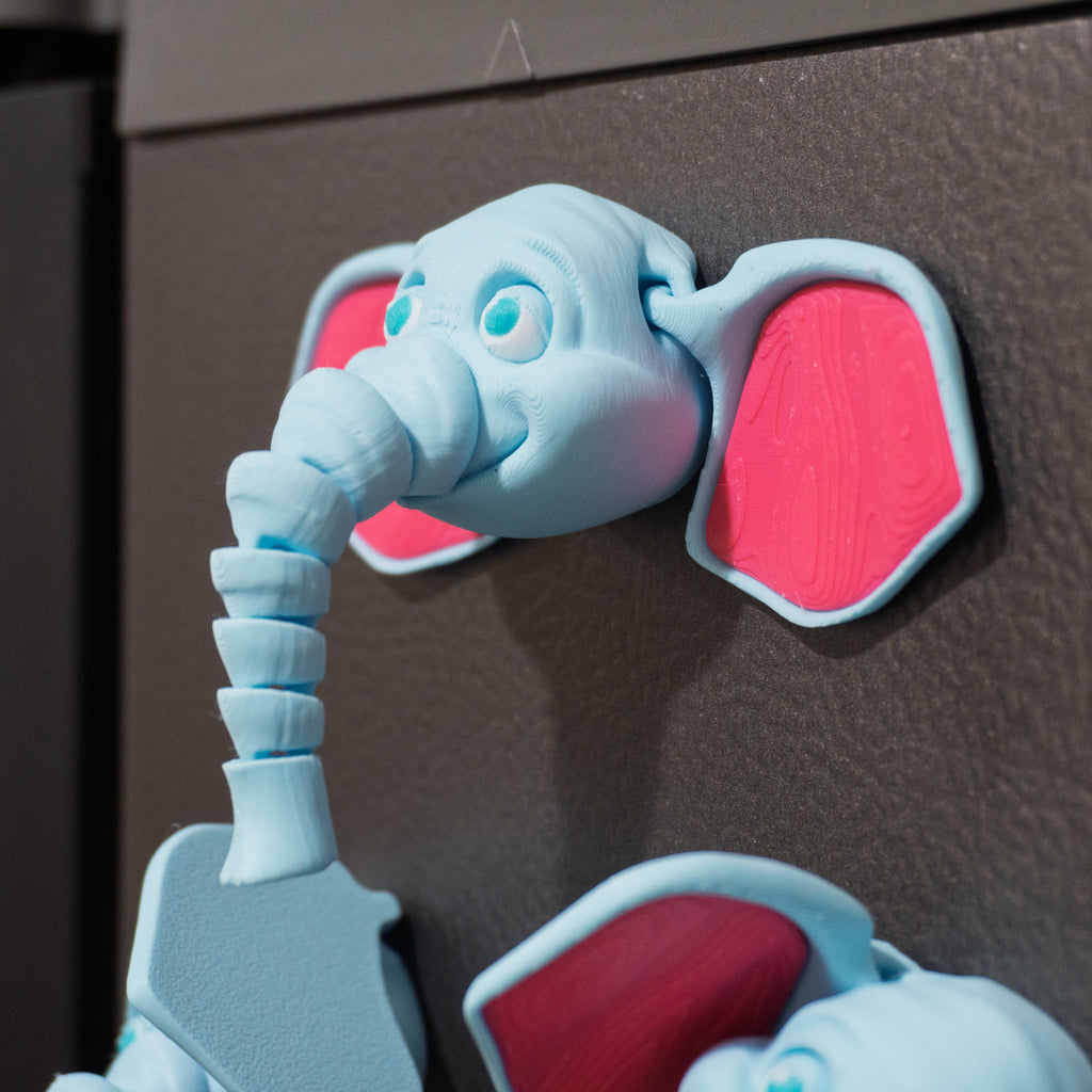Magnetic Elephant Buddy – Articulated Fridge Magnet