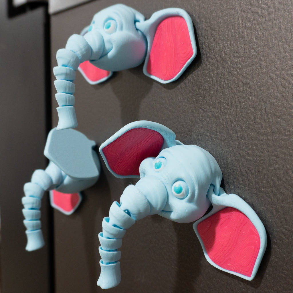 Magnetic Elephant Buddy – Articulated Fridge Magnet