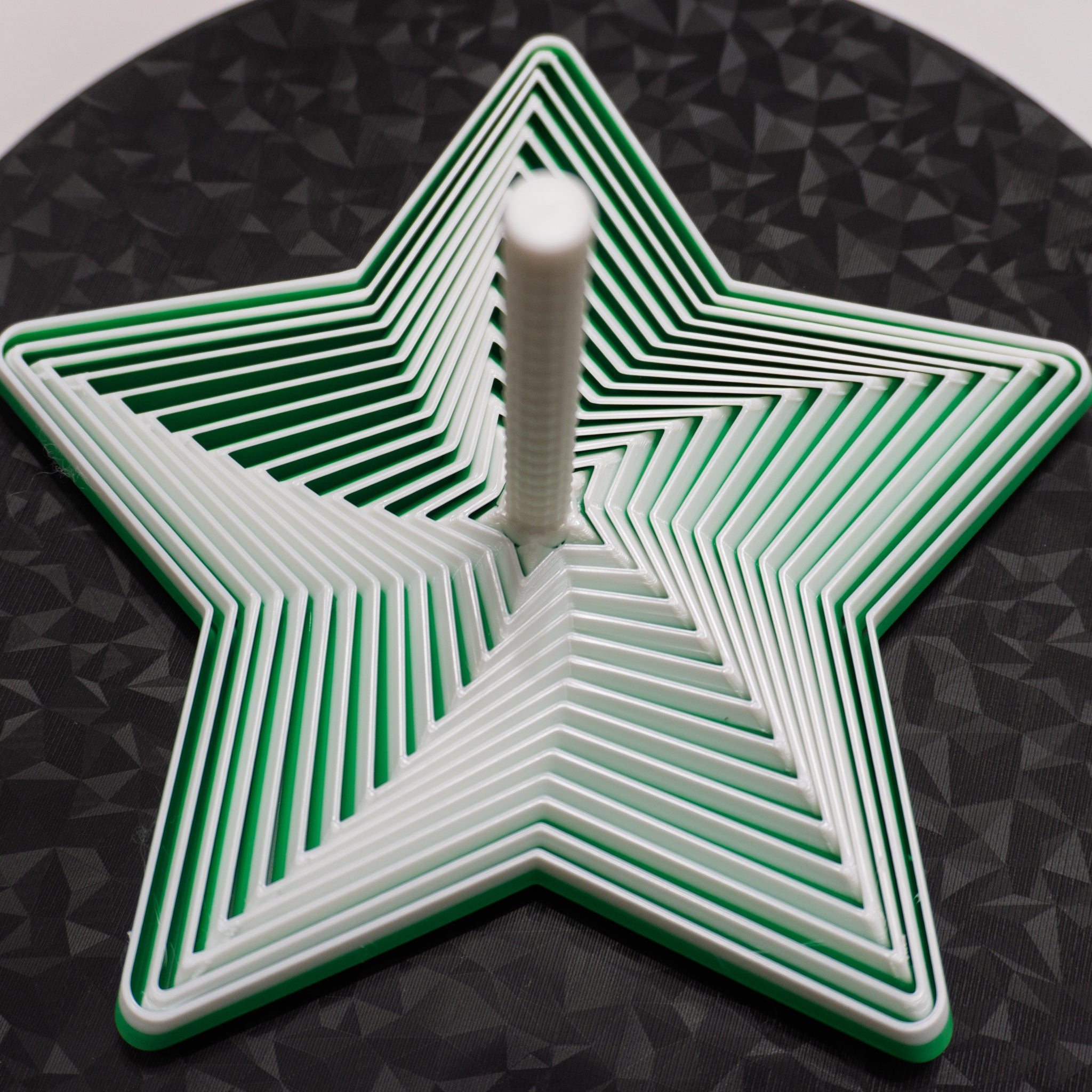 Expandable 5-Point Star Fidget Wand | Smooth Expanding Star with Satisfying Click