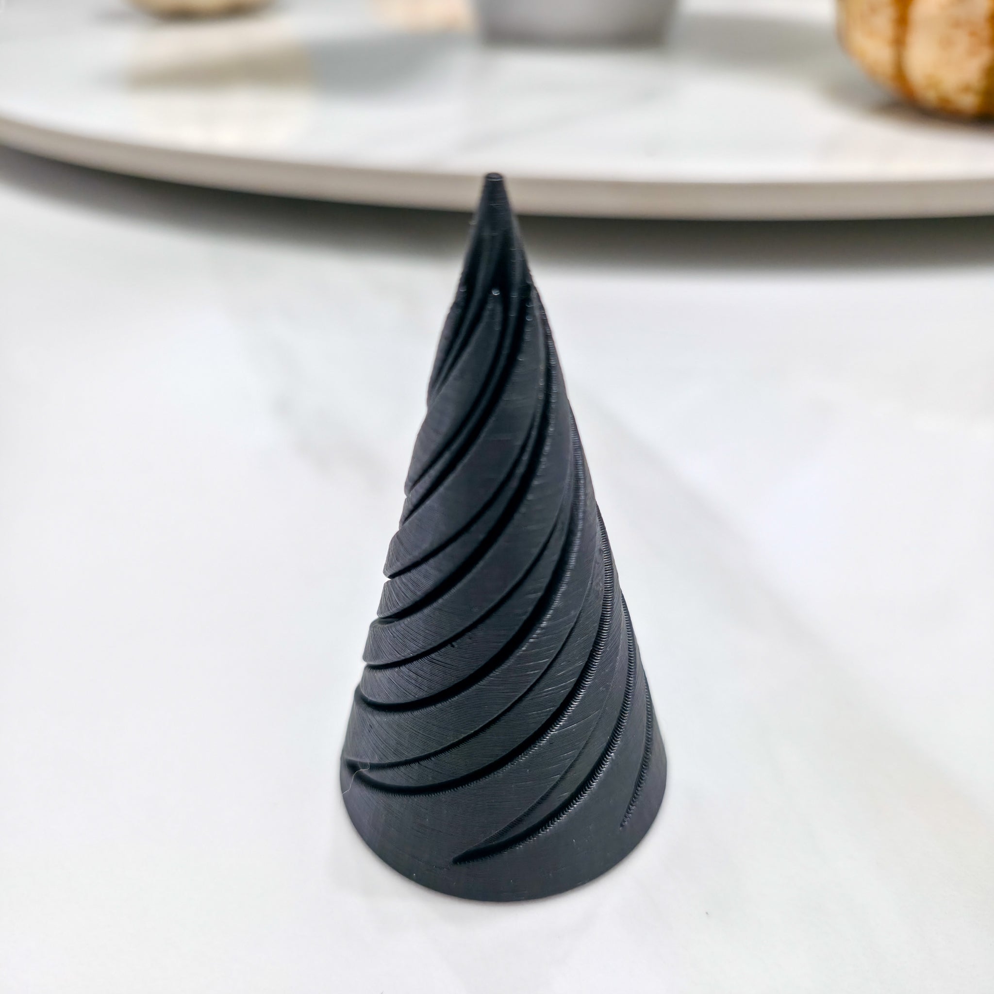 Impossible Cones | Sliding Spiral Fidget Toy | Gravity-Driven Motion Desk Ornament