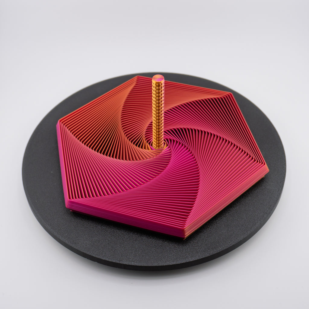 Expandable Hexagon Fidget Wand – 3D Printed Sensory Toy - 8.75 Inches Wide