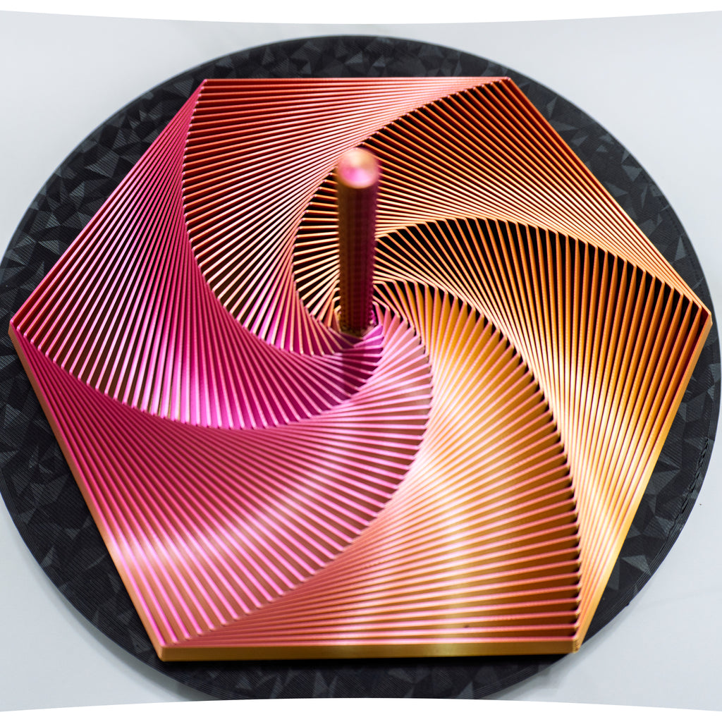 Expandable Hexagon Fidget Wand – 3D Printed Sensory Toy - 8.75 Inches Wide