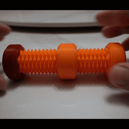 Fidget Omni-Screw | Rotating Core Stress Reliever