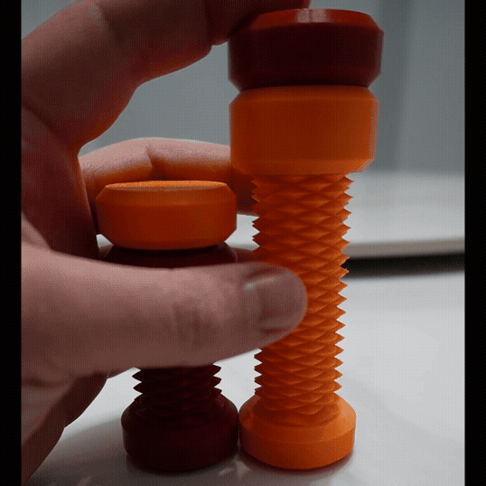 Fidget Omni-Screw | Rotating Core Stress Reliever