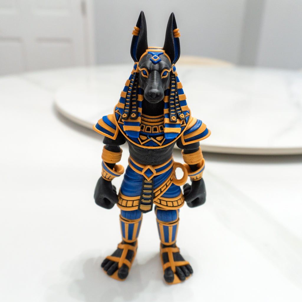 Flexi Anubis | Articulated Egyptian Jackal Warrior Figure