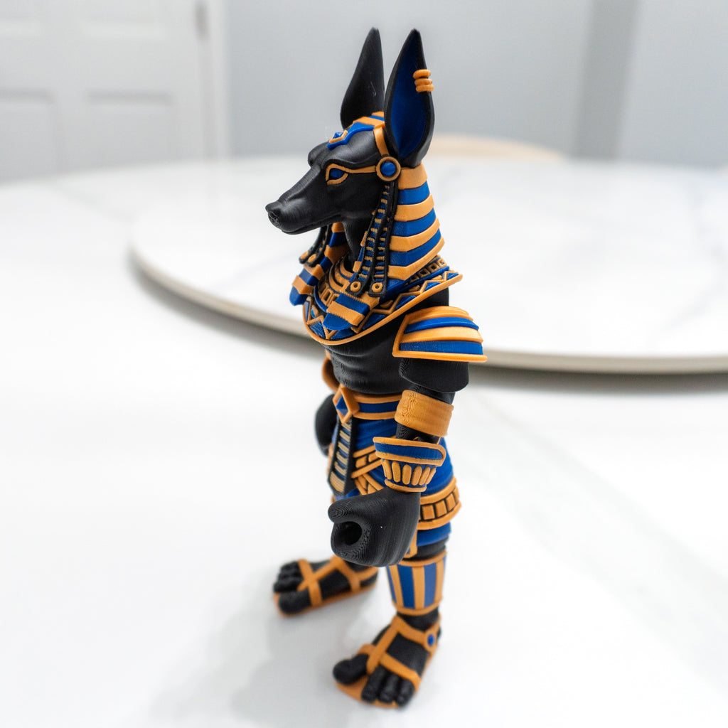 Flexi Anubis | Articulated Egyptian Jackal Warrior Figure