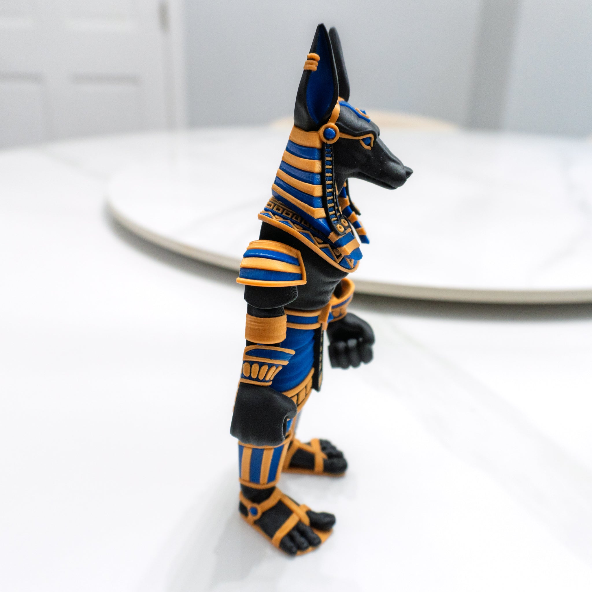 Flexi Anubis | Articulated Egyptian Jackal Warrior Figure