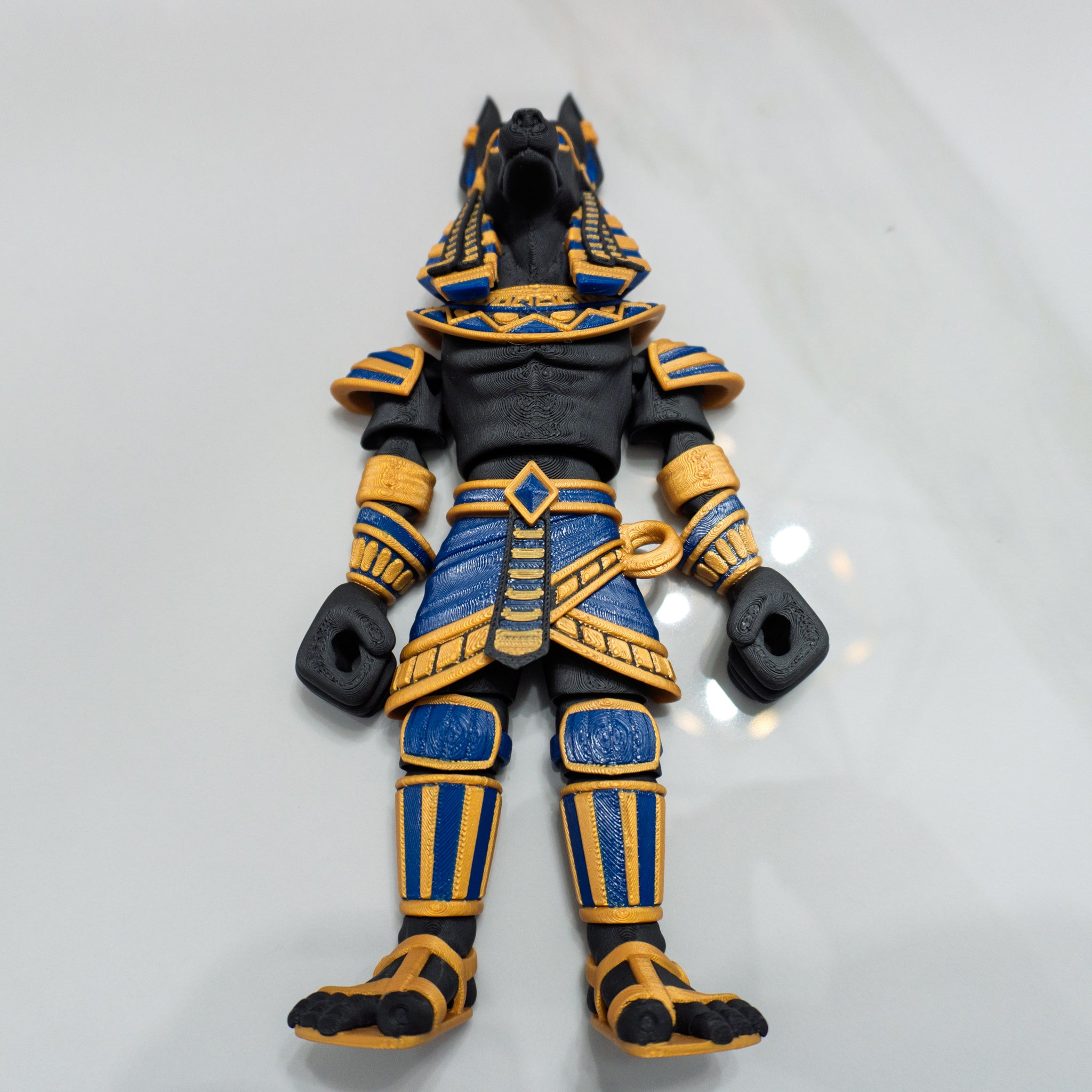 Flexi Anubis | Articulated Egyptian Jackal Warrior Figure