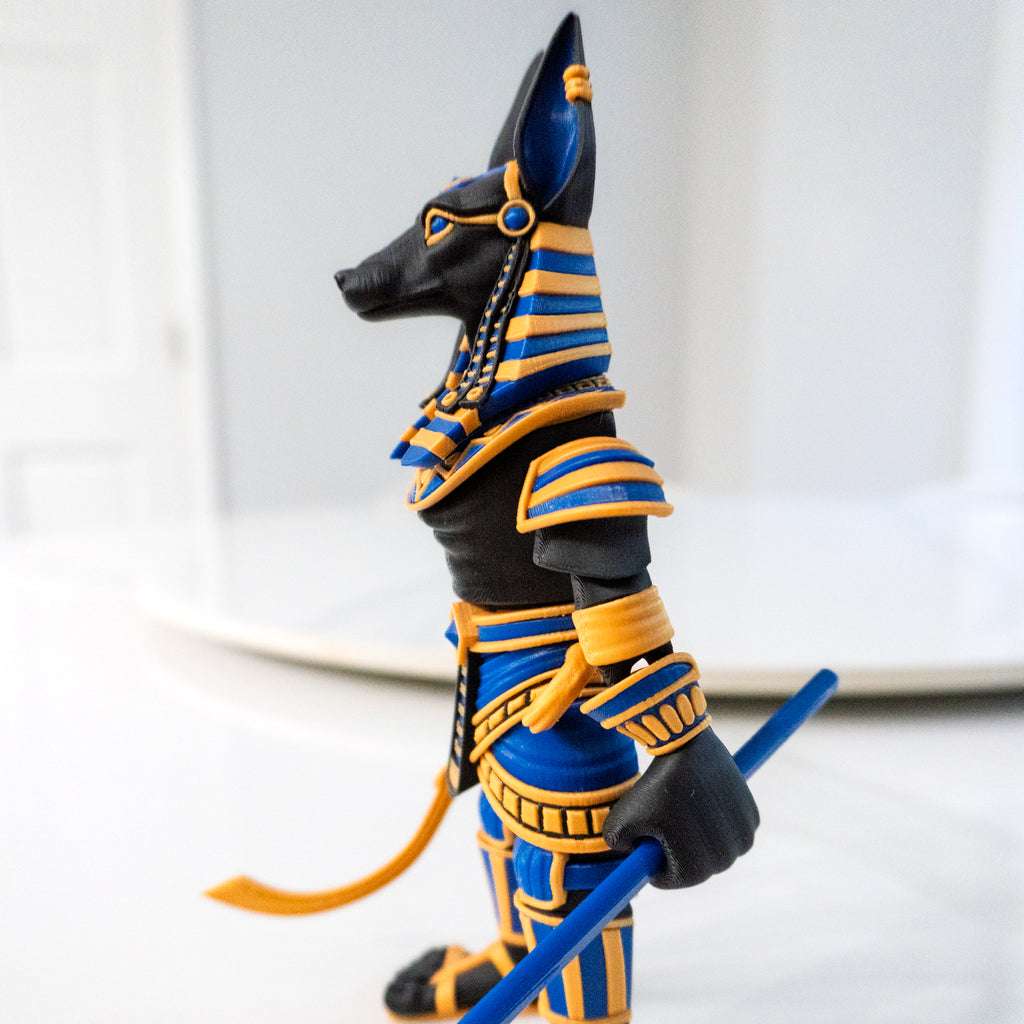Flexi Anubis | Articulated Egyptian Jackal Warrior Figure