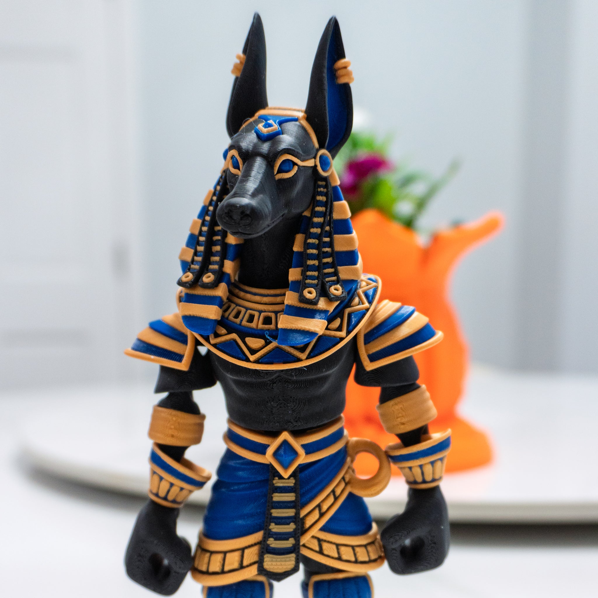 Flexi Anubis | Articulated Egyptian Jackal Warrior Figure