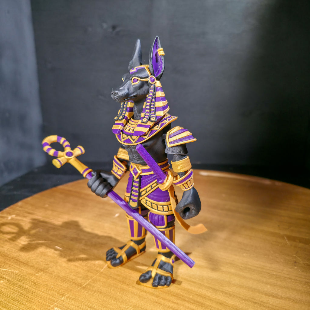 Flexi Anubis | Articulated Egyptian Jackal Warrior Figure
