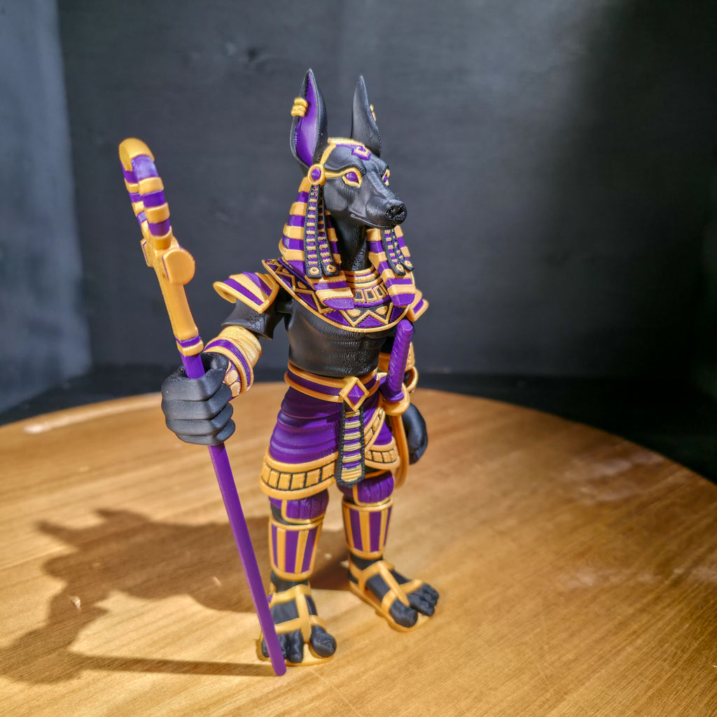 Flexi Anubis | Articulated Egyptian Jackal Warrior Figure