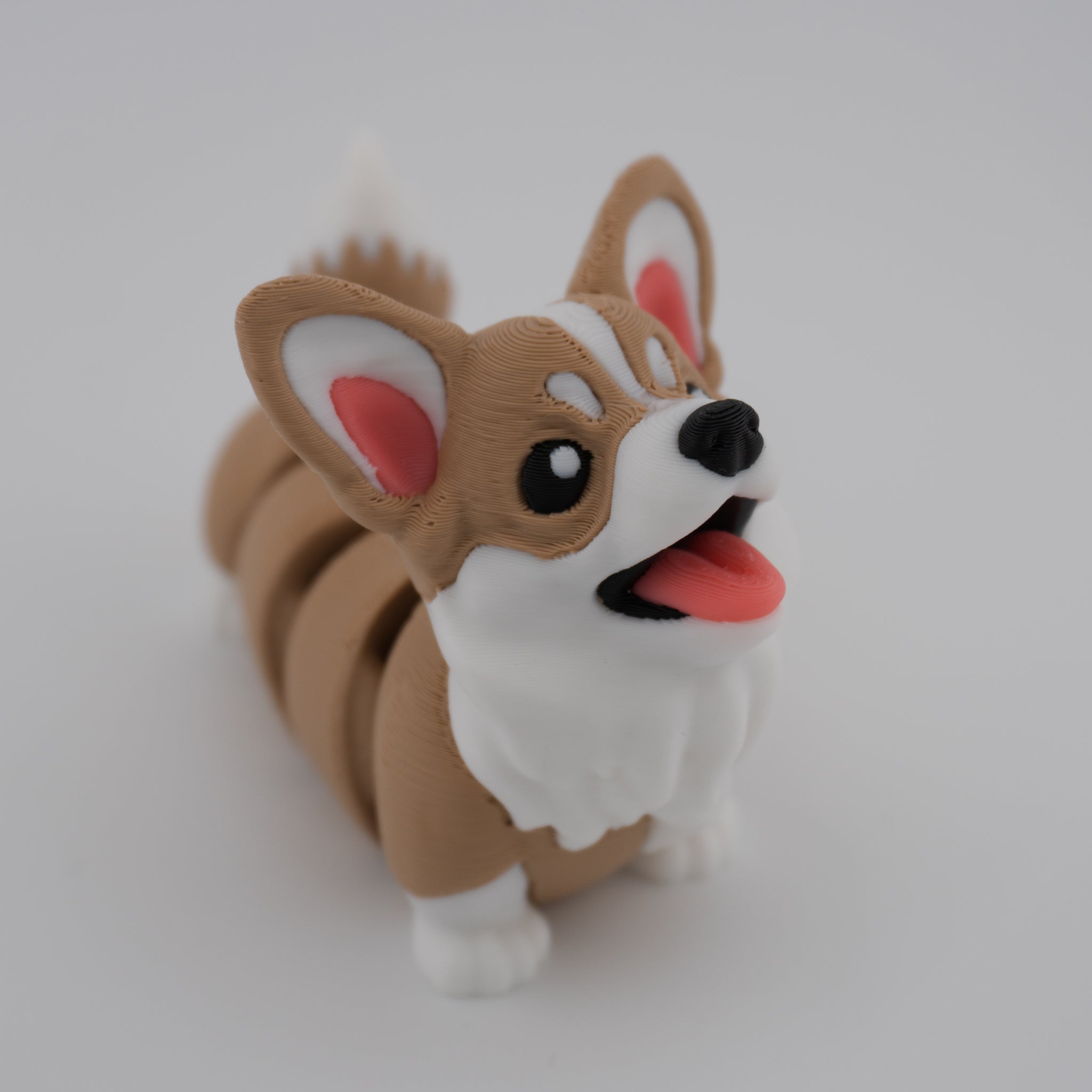 Flexi Corgi – Articulated Dog Figurine