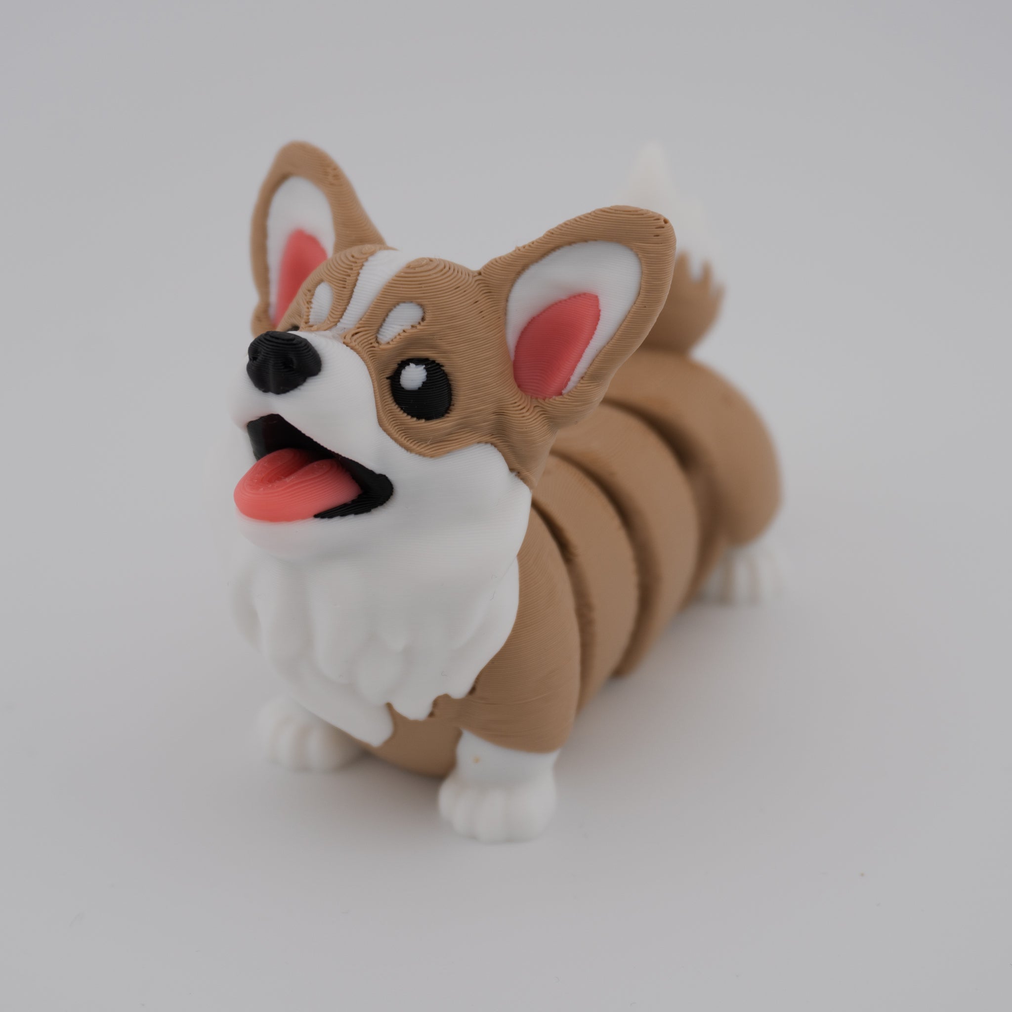 Flexi Corgi – Articulated Dog Figurine