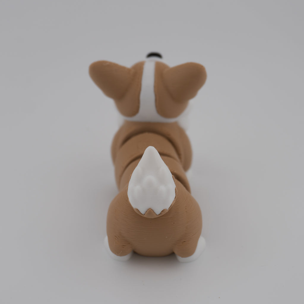 Flexi Corgi – Articulated Dog Figurine