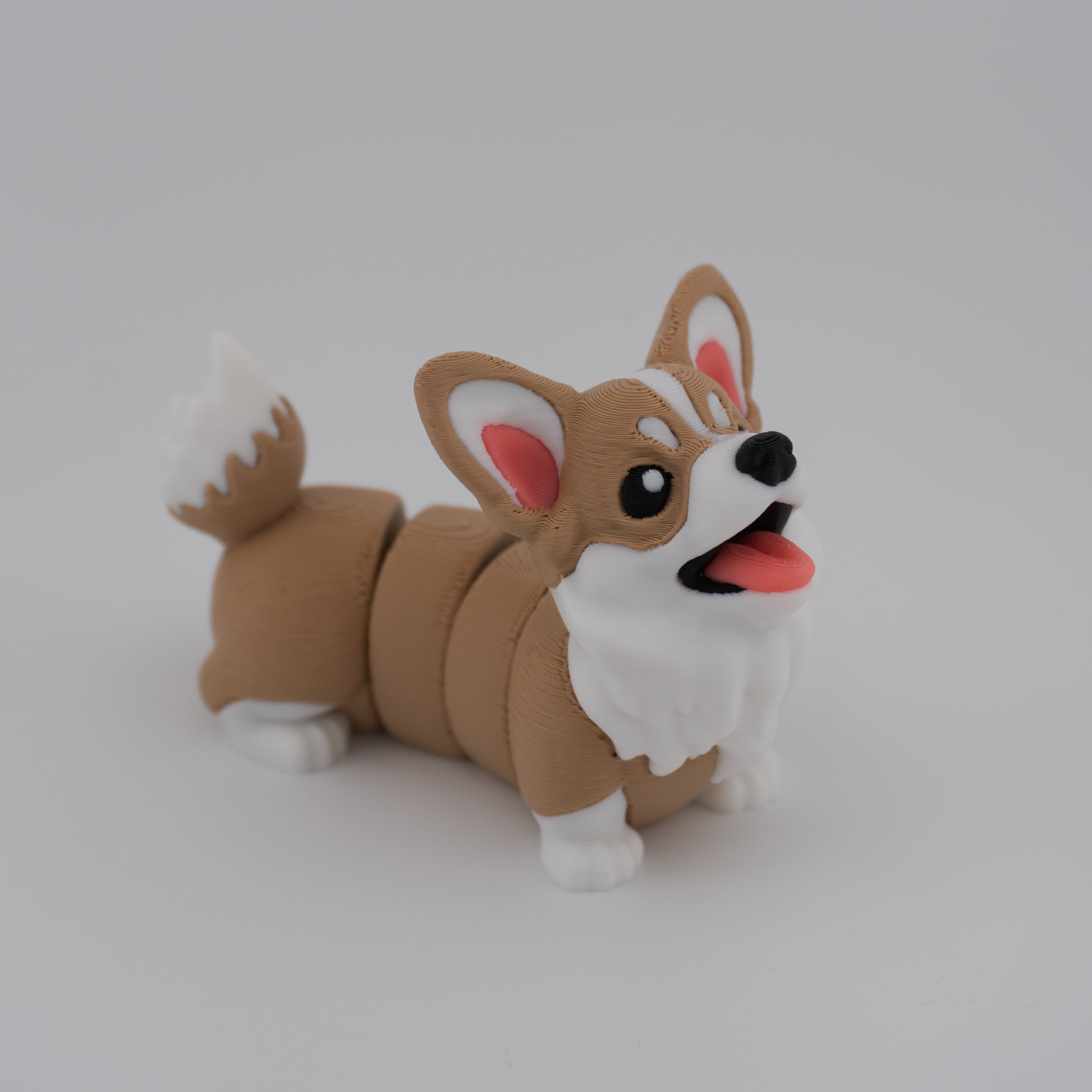 Flexi Corgi – Articulated Dog Figurine