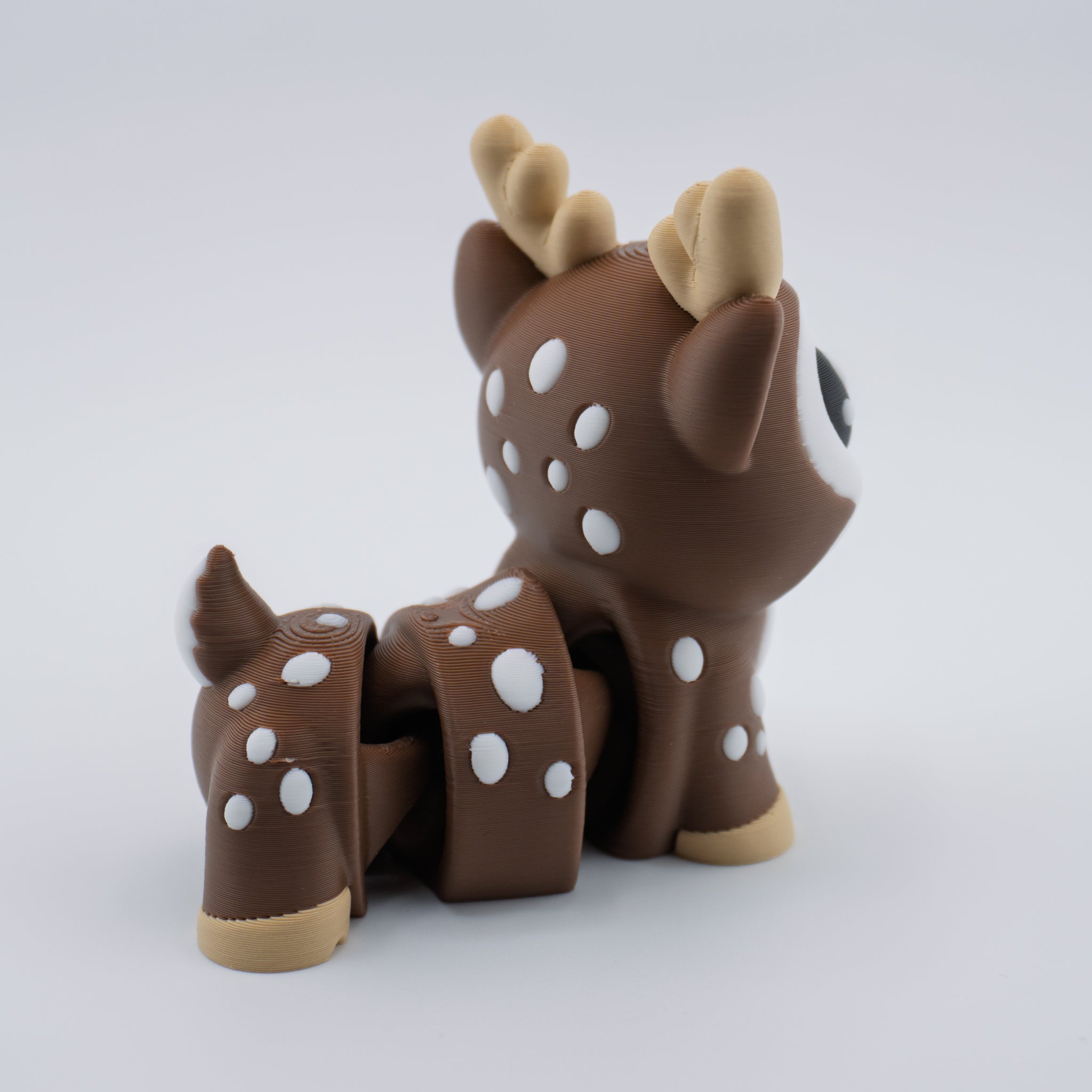 Flexi Reindeer | Articulated Holiday Deer Figurine (Ornament or Regular)