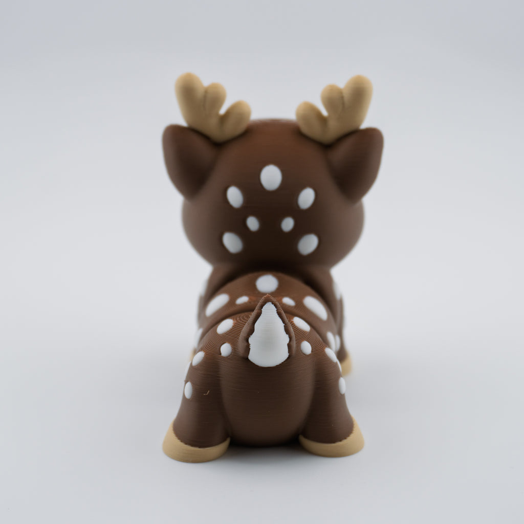 Flexi Reindeer | Articulated Holiday Deer Figurine (Ornament or Regular)