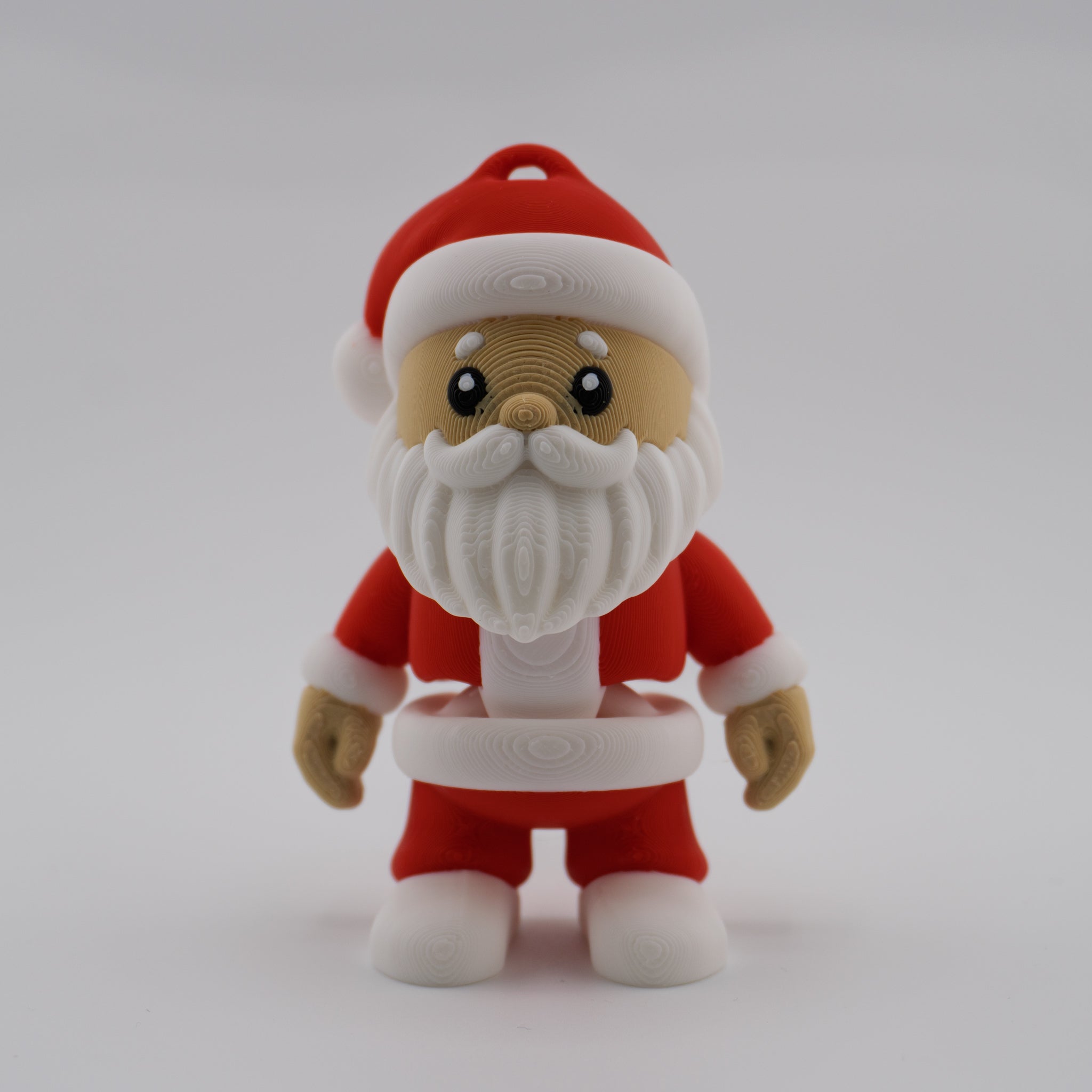 Flexi Santa Ornament | Articulated Christmas Figurine