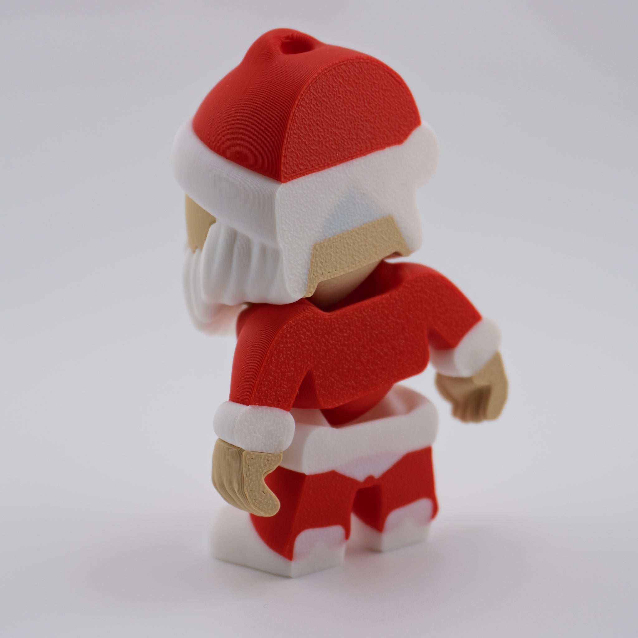 Flexi Santa Ornament | Articulated Christmas Figurine