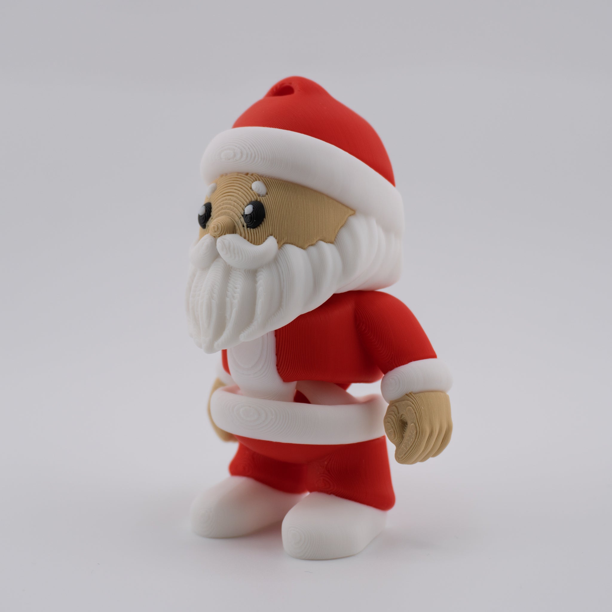 Flexi Santa Ornament | Articulated Christmas Figurine