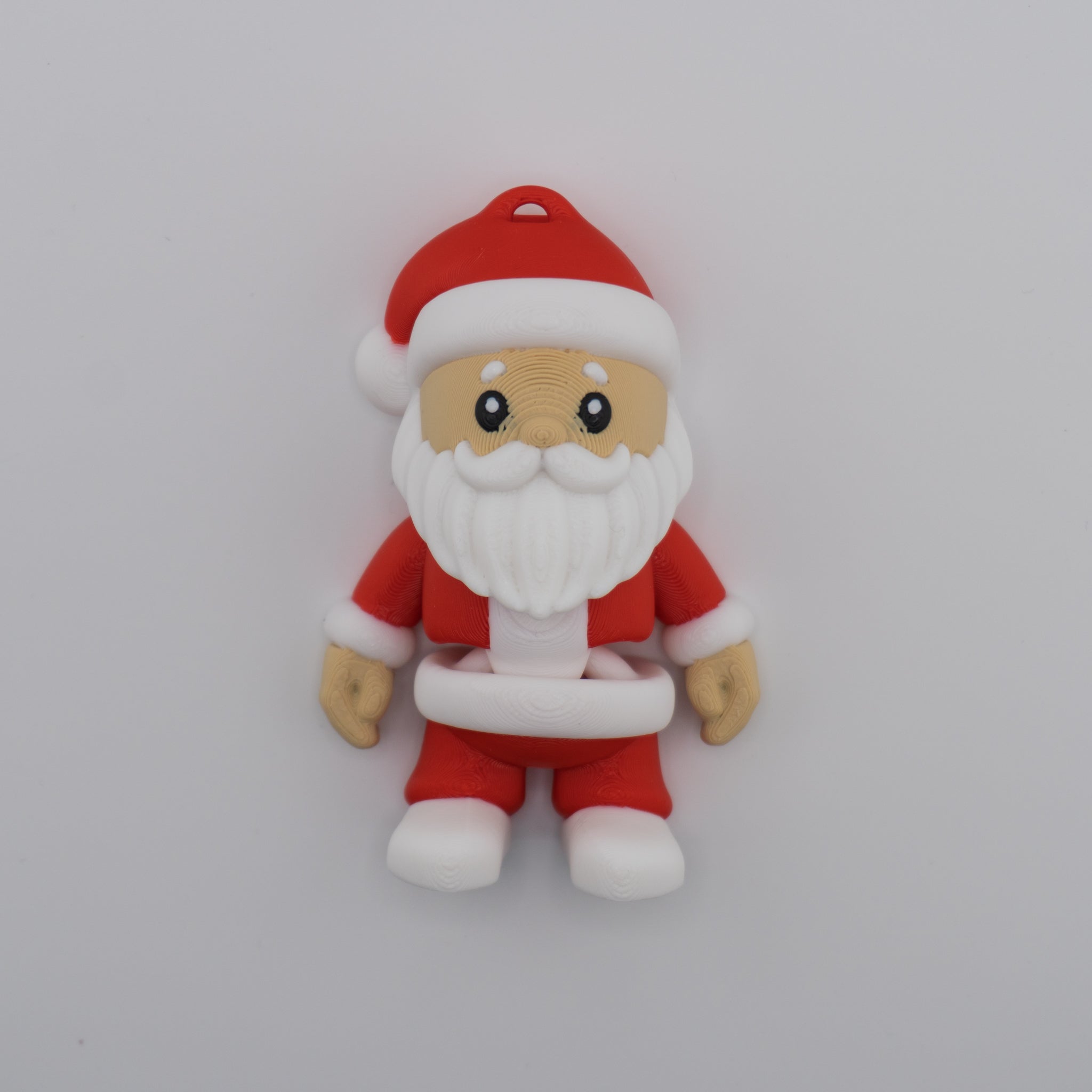 Flexi Santa Ornament | Articulated Christmas Figurine