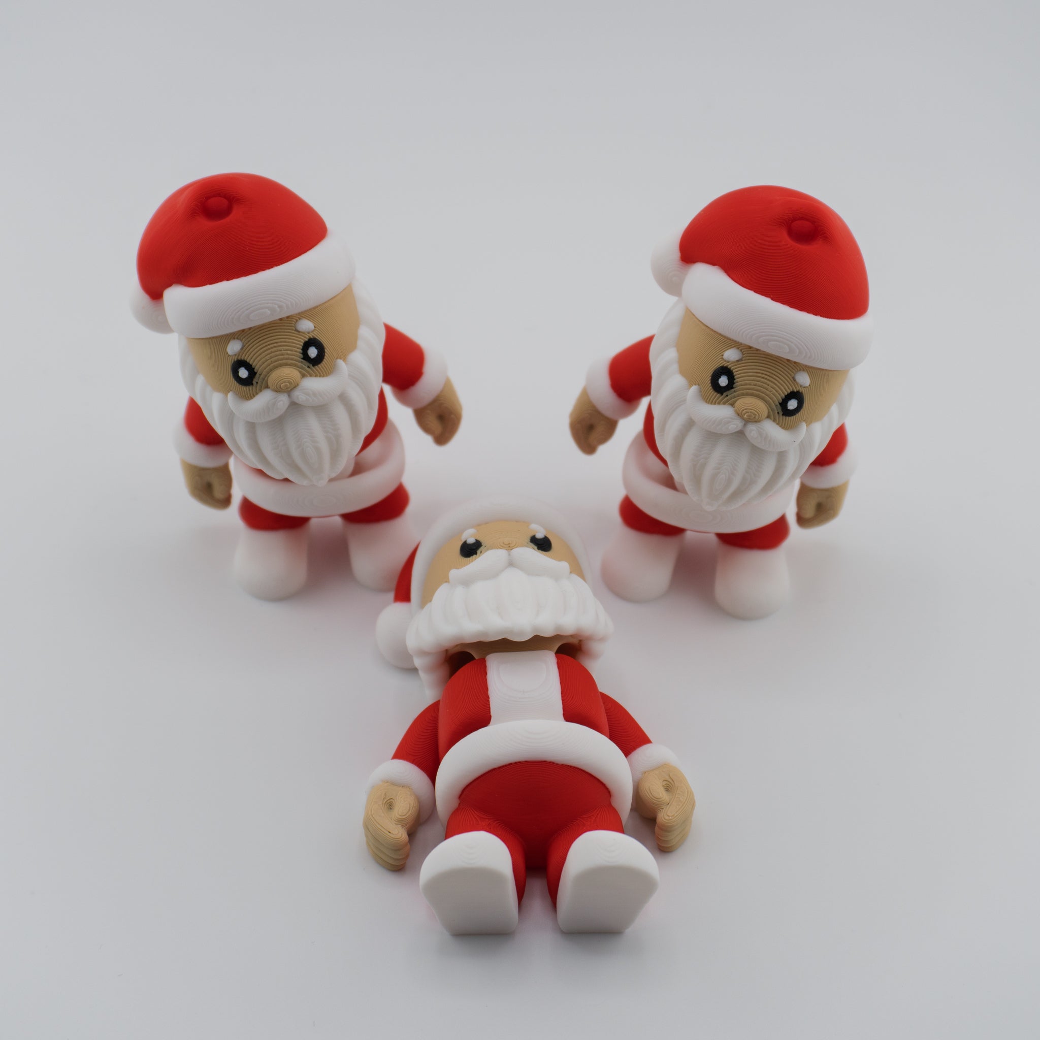 Flexi Santa Ornament | Articulated Christmas Figurine