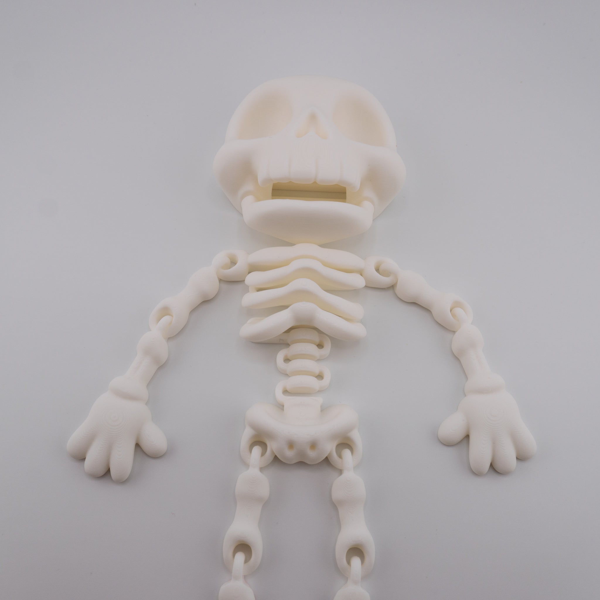Flexi Skeleton – Bouncy Articulated Figure | 3D Printed Toy
